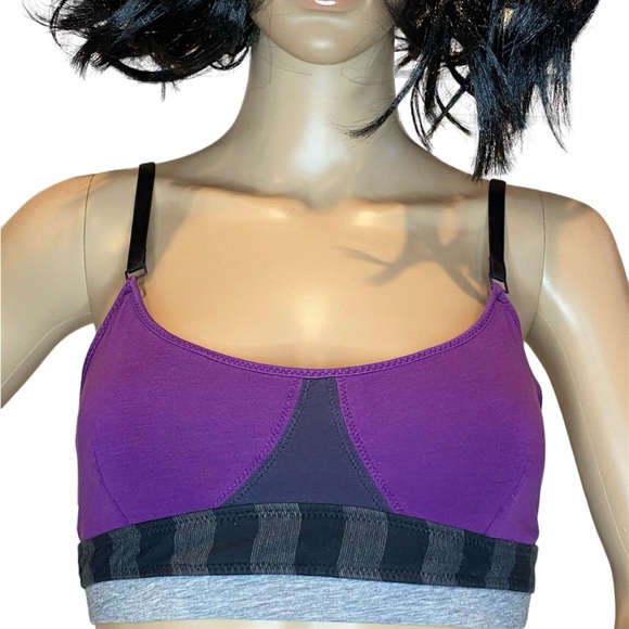 Lululemon Contentment Triangle Light Impact Athletic Sports Bra Size Small? VGC - Picture 1 of 6